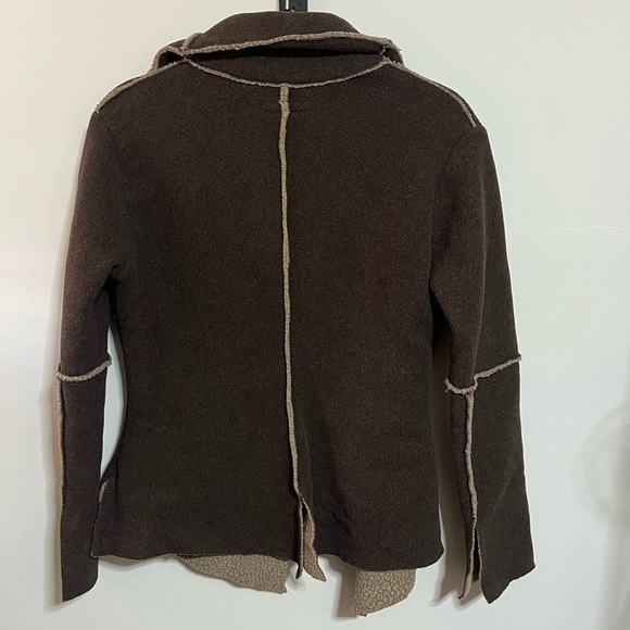 Stina Sayre Sherpa Lined Jacket Sz Small - Picture 5 of 6